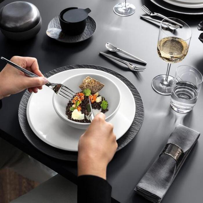 Набір піал Villeroy & Boch NewMoon з прямокутною тарілкою 4 предмети (1042649023) - фото 3 Набір піал Villeroy & Boch NewMoon з прямокутною тарілкою 4 предмети (1042649023) - фото 3