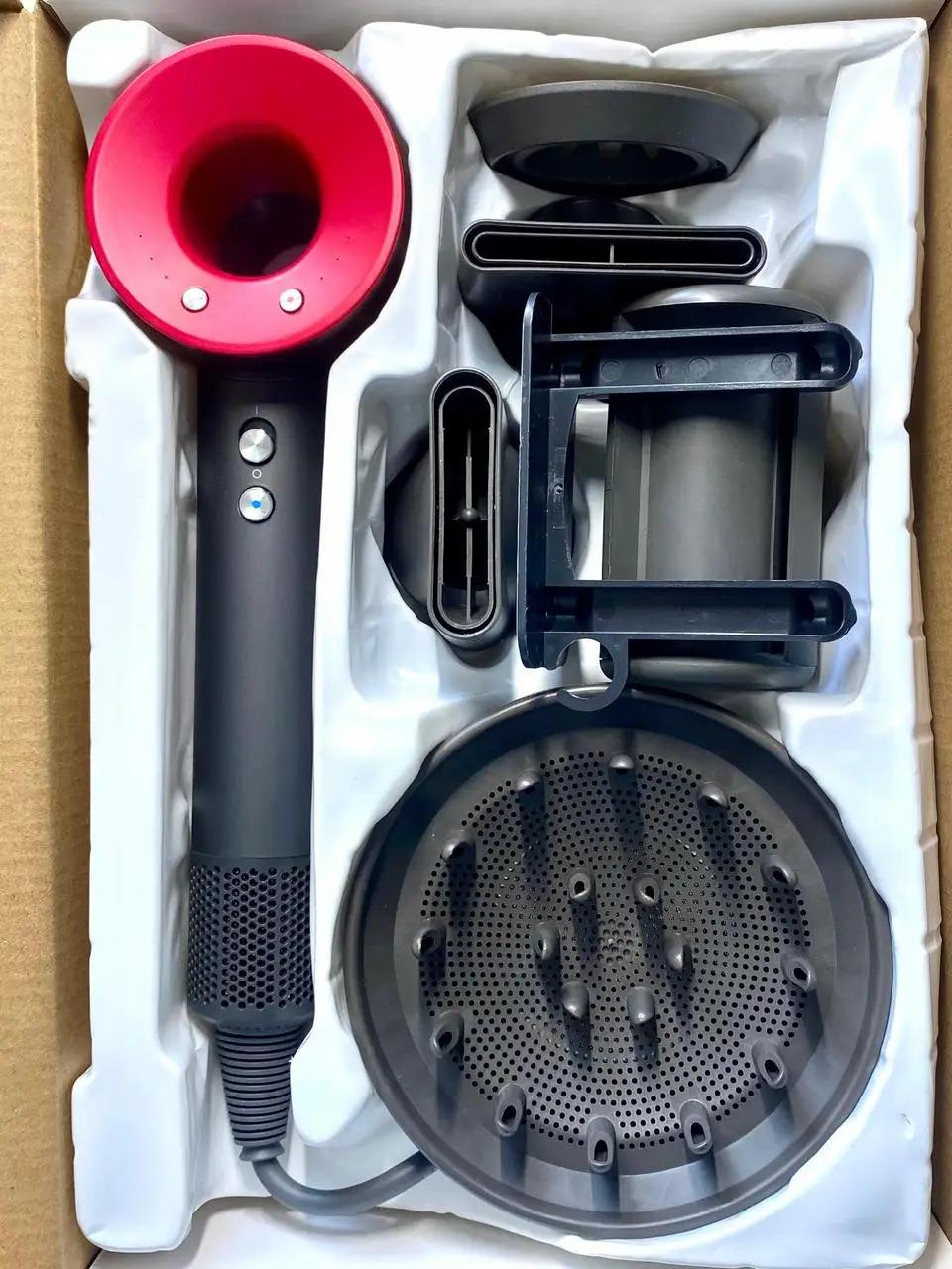 Фен-стайлер для волос 7 насадок в 1 Supersonic Premium Magic Hair 1600 Вт Розовый (HD07ProP) - фото 9 Фен-стайлер для волос 7 насадок в 1 Supersonic Premium Magic Hair 1600 Вт Розовый (HD07ProP) - фото 9