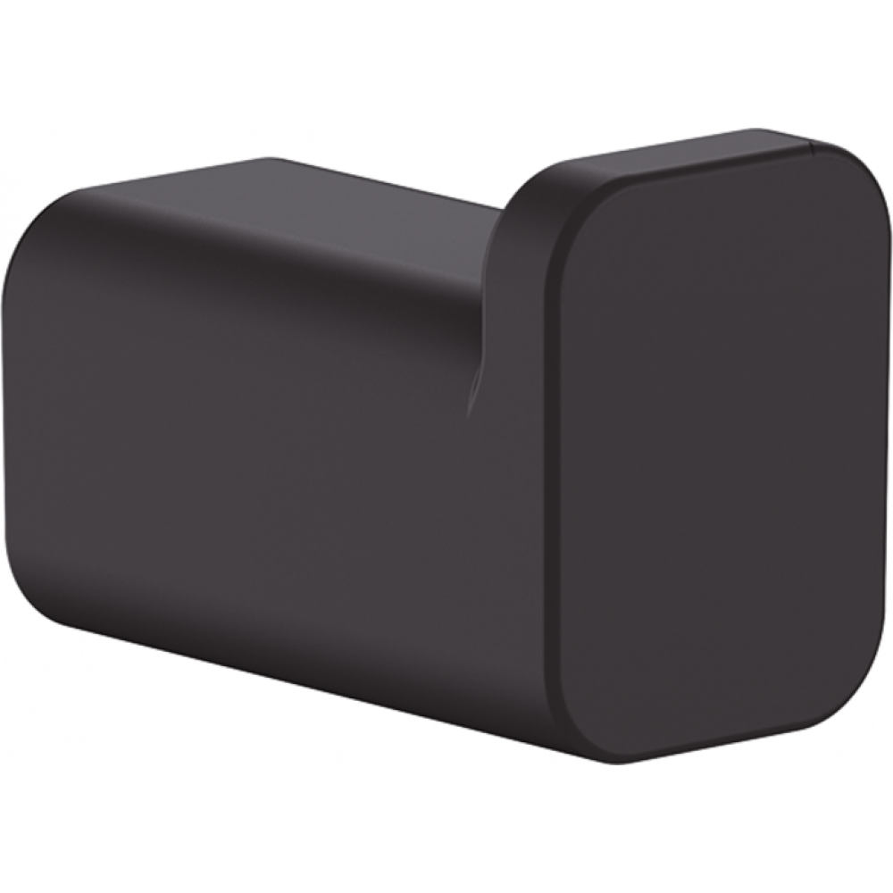 Крючок настенный Hansgrohe ADDSTORIS 41742670 одинарный Черный (102857)