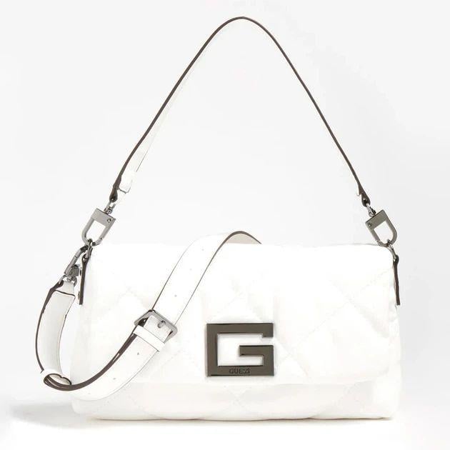 Сумка жіноча Guess HWQW7580190-WHI Білий (800070165490)