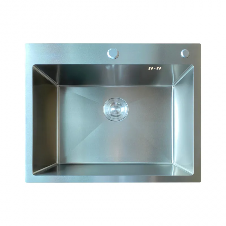 Мойка Mixxus MH6050 Micro Decor SS Color 3.0/0.8 из нержавеющей стали 600х500х215 мм Нержавеющая сталь (MI8220)