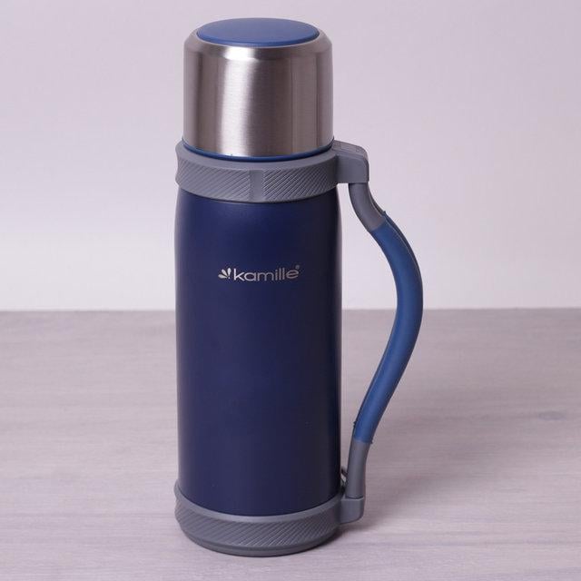 Термос Kamille Perfection з ремінцем та ручкою 1200 мл - фото 6 Термос Kamille Perfection з ремінцем та ручкою 1200 мл - фото 6
