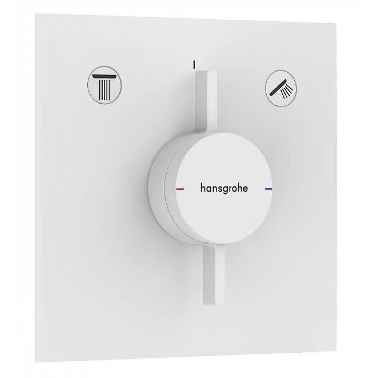 Змішувач для душу Hansgrohe DuoTurn E термостатичний Білий матовий (37460216) Змішувач для душу Hansgrohe DuoTurn E термостатичний Білий матовий (37460216)