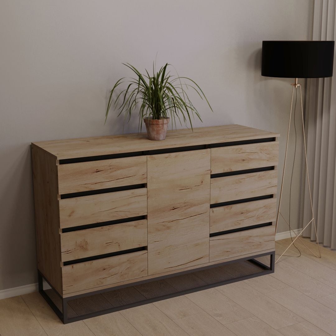 Комод Тиса Мебель 420 Дуб Тахо (9004025) Комод Тиса Мебель 420 Дуб Тахо (9004025)