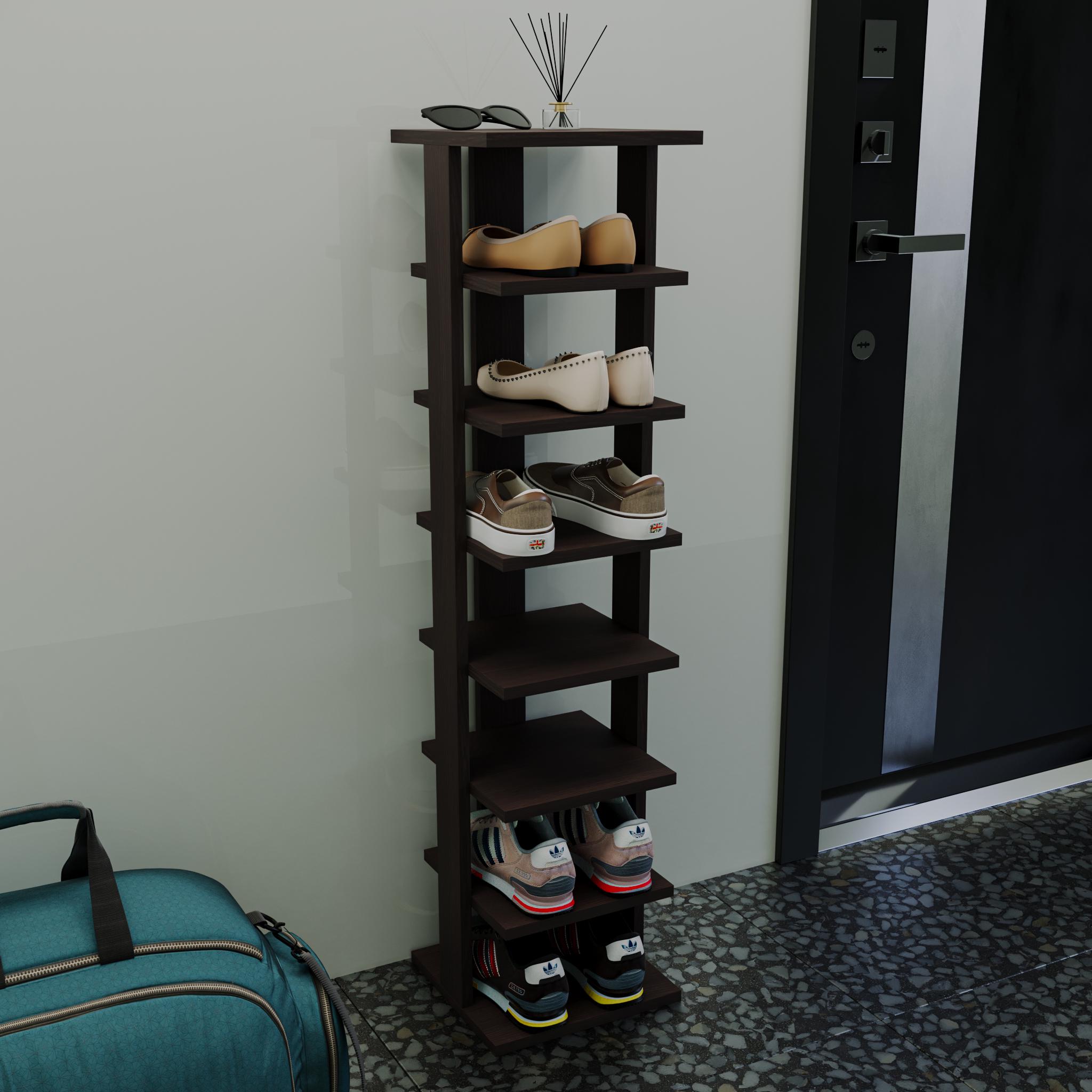 Подставка для обуви ДСП 1140х280х260 мм Венге (T-13) - фото 1 Подставка для обуви ДСП 1140х280х260 мм Венге (T-13) - фото 1