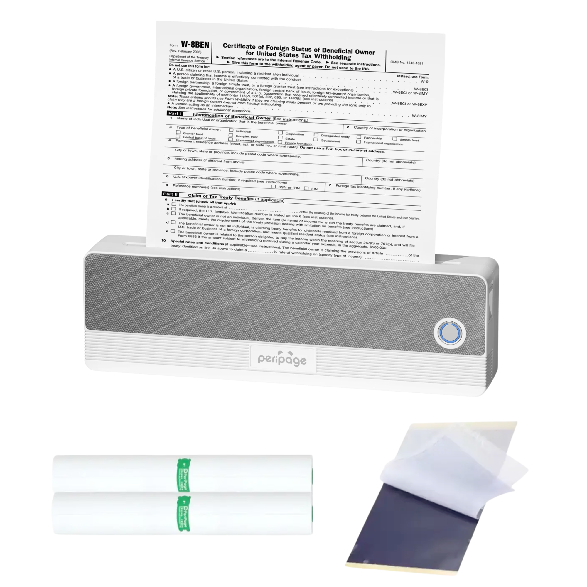 Термопринтер PeriPage P81 для тату и документов/2 рулона термо бумаги/5 листов бумаги для трансфера тату (PeriPage P81 №2) - фото 2 Термопринтер PeriPage P81 для тату и документов/2 рулона термо бумаги/5 листов бумаги для трансфера тату (PeriPage P81 №2) - фото 2