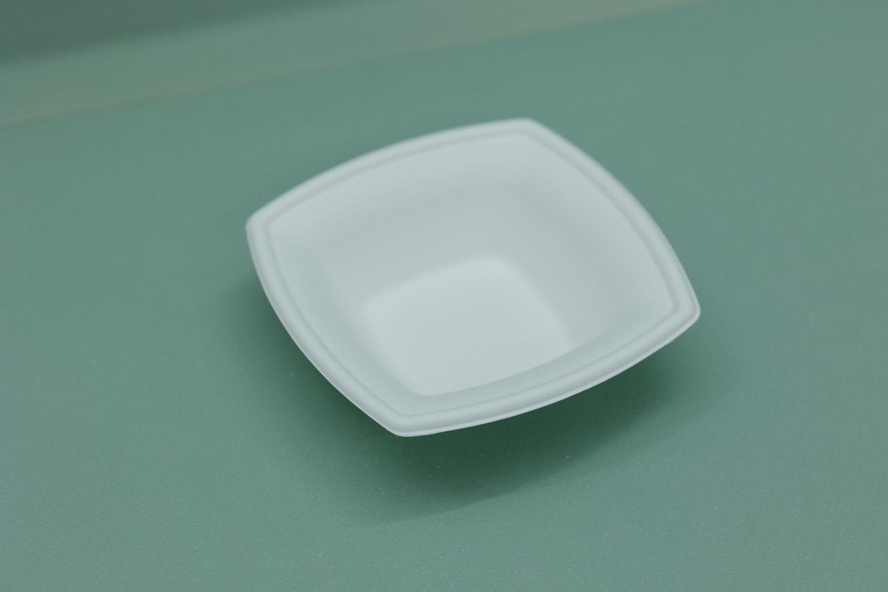Одноразовая миска квадратная 350 мл 125 см