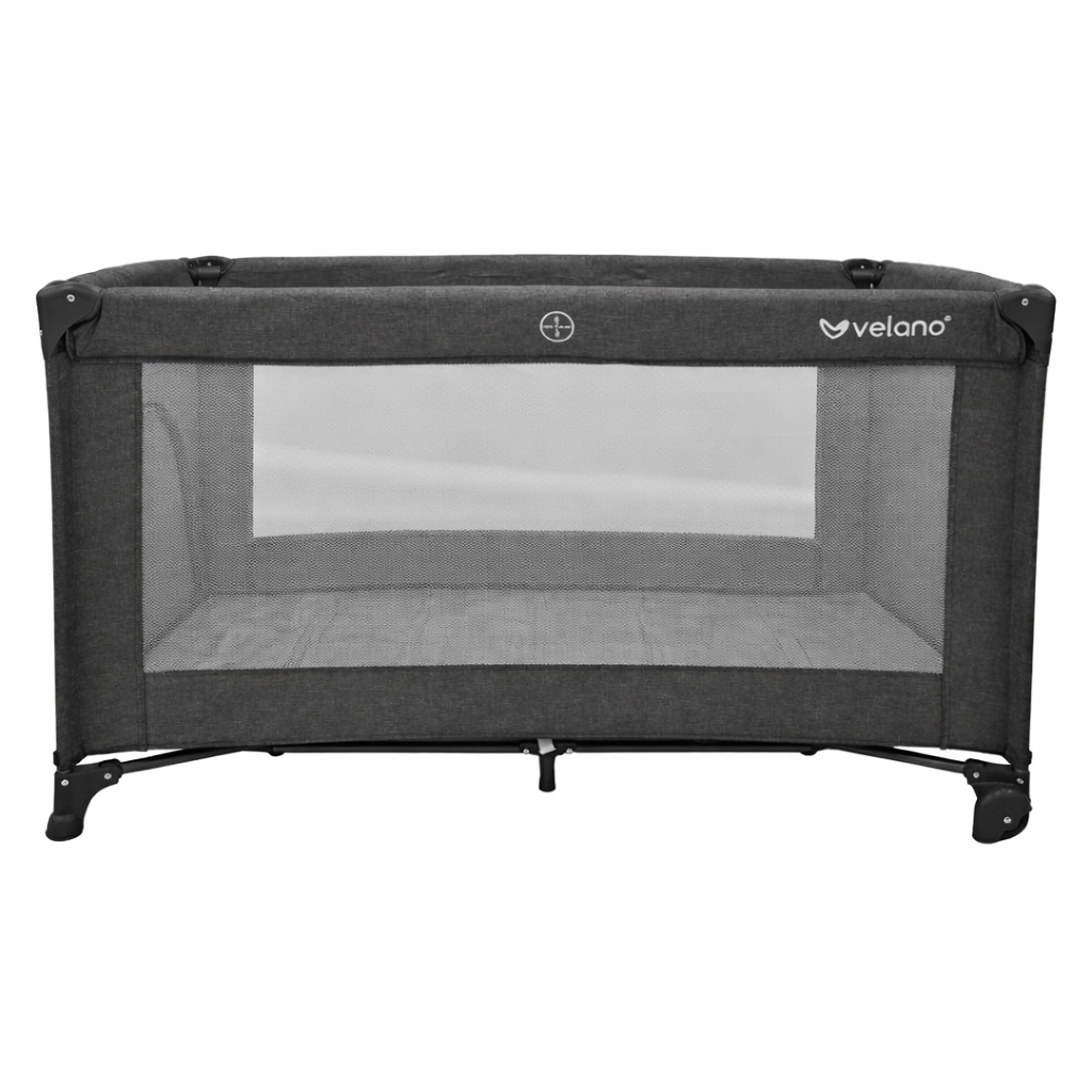 Ліжко-манеж дитяче Velano Flexi Grey (2872266652)