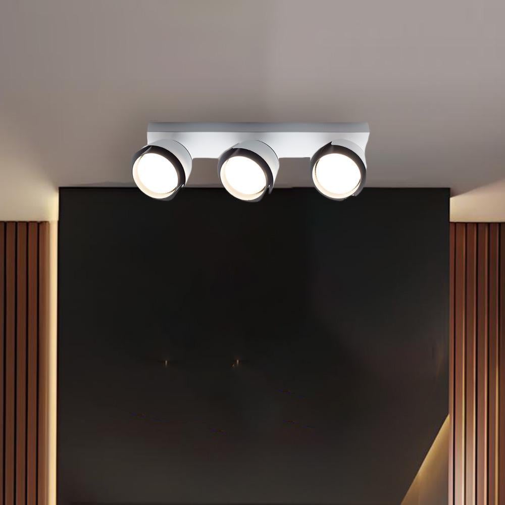 Светильник точечный ESLLSE TELA 3R DL GX53 400x100x135 мм Бело-черный (10536) - фото 6 Светильник точечный ESLLSE TELA 3R DL GX53 400x100x135 мм Бело-черный (10536) - фото 6