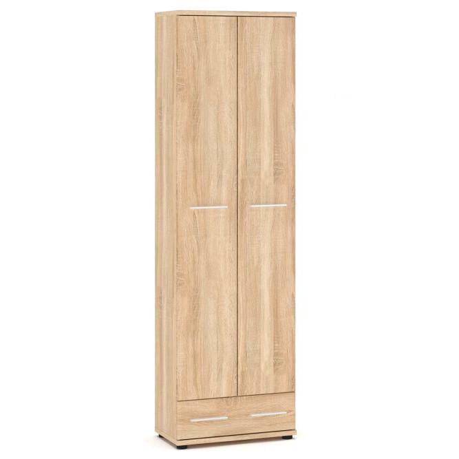 Шкаф узкий распашный в прихожую коридор 60 см для верхней одежды и обуви 60х203 см (2Д1Ш) Шкаф узкий распашный в прихожую коридор 60 см для верхней одежды и обуви 60х203 см (2Д1Ш)