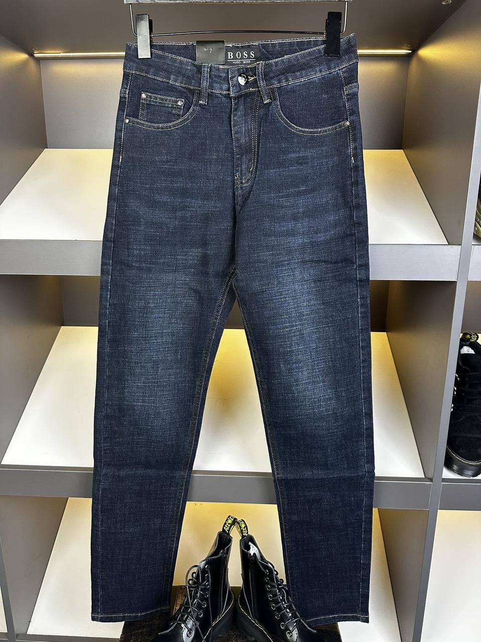 Джинсы мужские в стиле Hugo Boss р. 30 Темно-синий (HB16004.130)