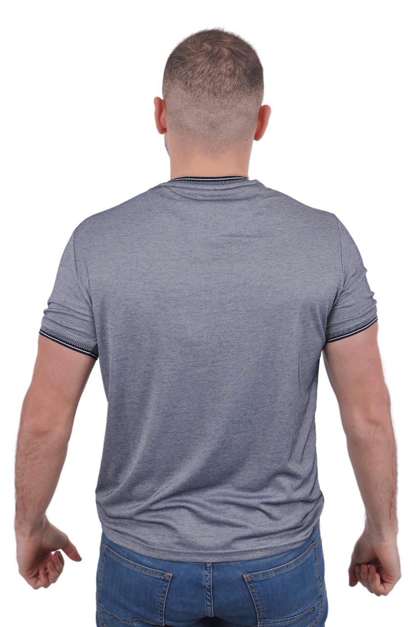 Футболка чоловіча Le Gutti 23-1533-46 XL Cиній - фото 4 Футболка чоловіча Le Gutti 23-1533-46 XL Cиній - фото 4