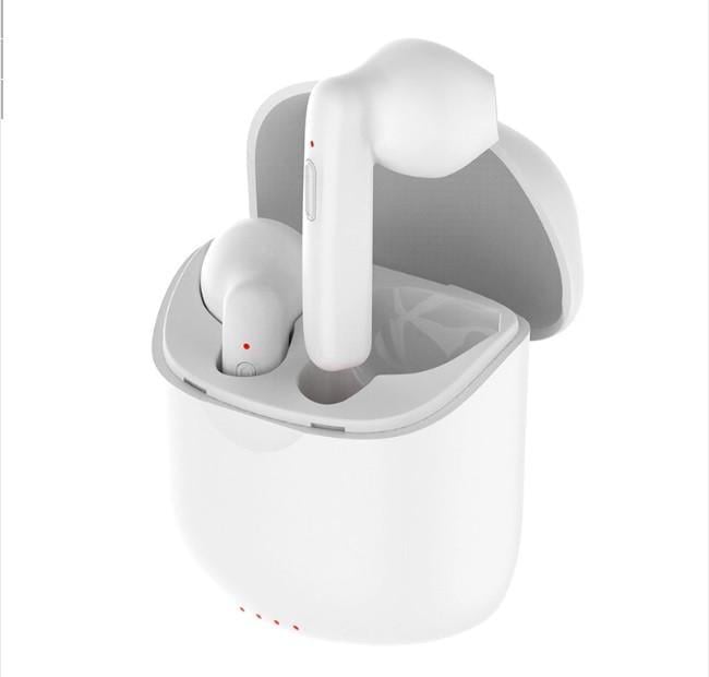 Навушники бездротові TWS Bluetooth 5.3 з кейсом Білий (J220)