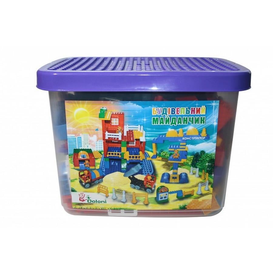 Конструктор в боксе Строительная площадка на 216 деталей (013888/10)
