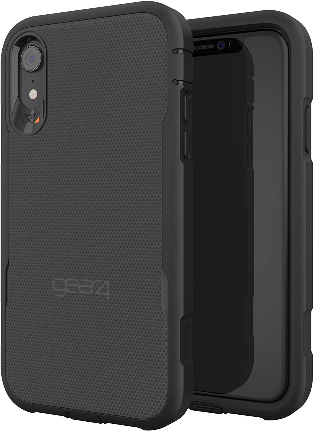 Чехол противоударный Gear4 Platoon для iPhone XR 6.1" Black - фото 9