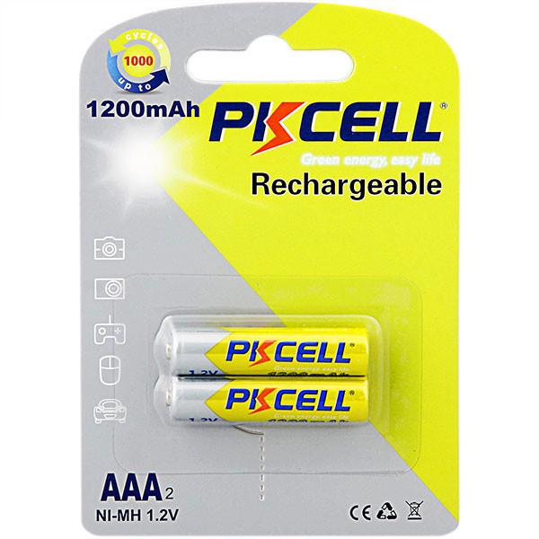 Батарейки PKCELL AAA1200-2B 1200 mAh 1,2V Ni-MH 2 шт. (13826786) - фото 2