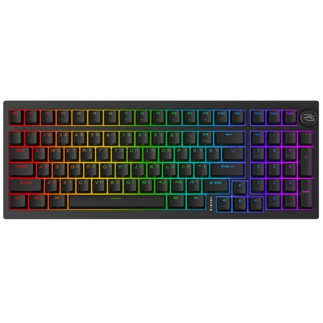 Клавиатура беспроводная Proove Gaming Slicker Pro Ukraine Layout Black (627900001)