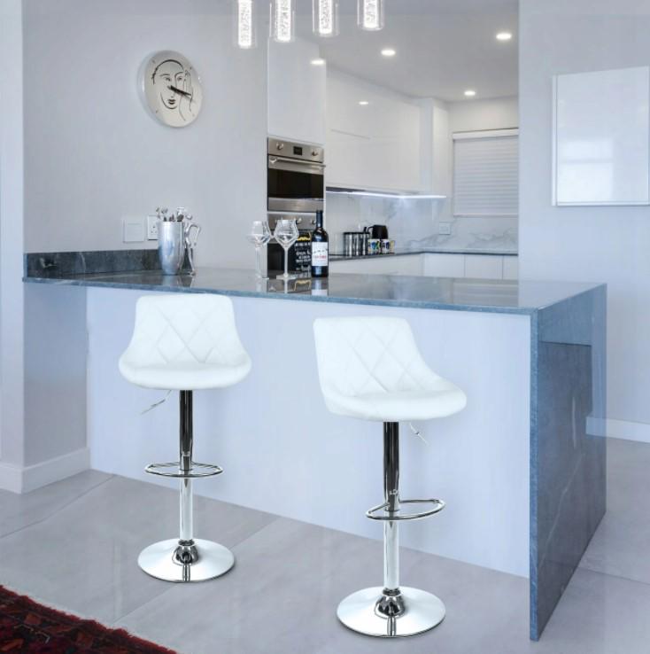 Стул барный хокер Homart DM-931 Белый (9151) - фото 8 Стул барный хокер Homart DM-931 Белый (9151) - фото 8