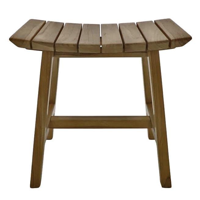 Табурет для ванной из дерева Приеса Корица (ТВН-008133)