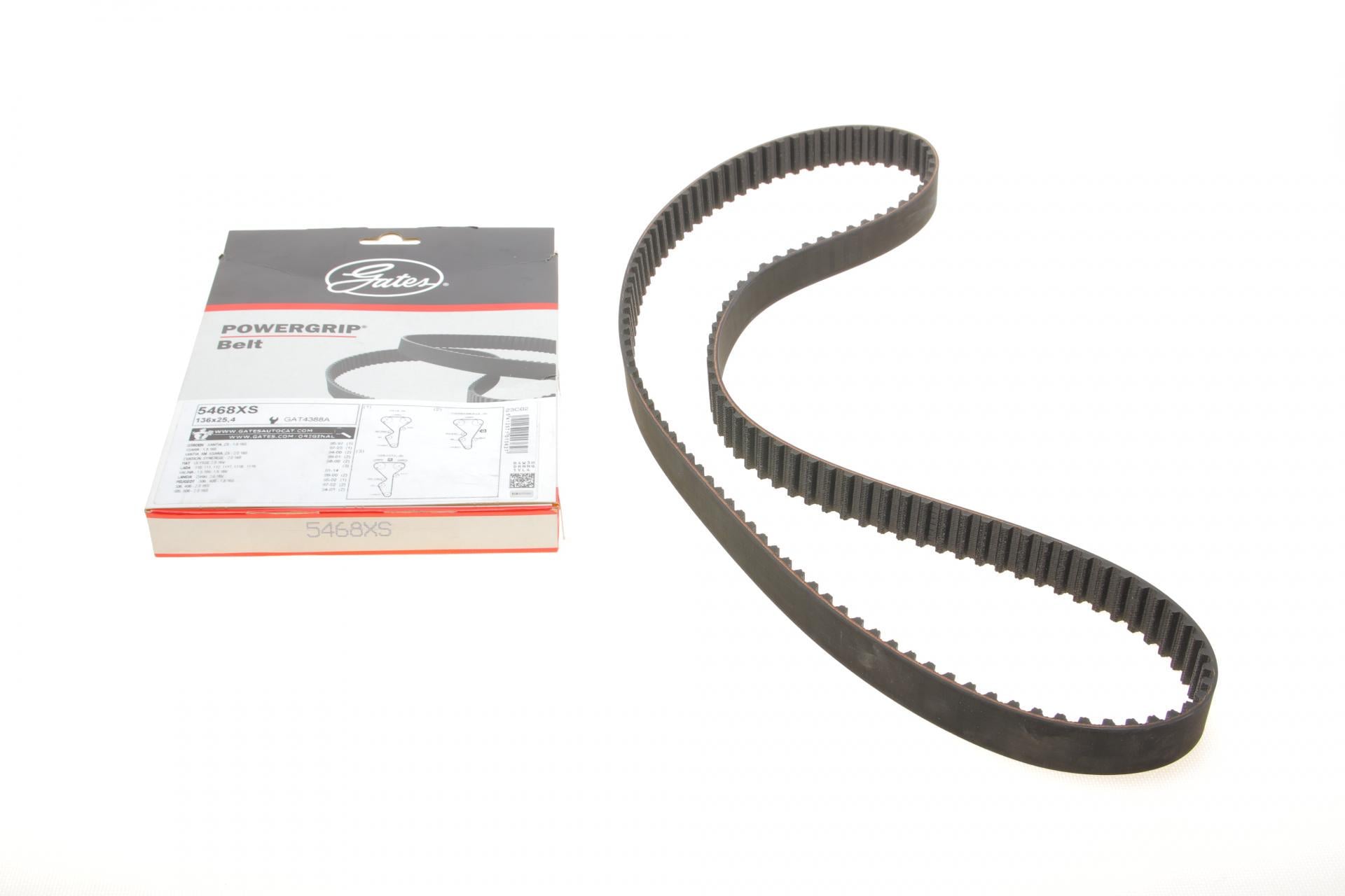 Ремінь ГРМ Citroen Xsara/Peugeot 306 1.8/2.0/Lada 110/11/112 1.5 96-05 25.4x136z 5468XS GATES Ремінь ГРМ Citroen Xsara/Peugeot 306 1.8/2.0/Lada 110/11/112 1.5 96-05 25.4x136z 5468XS GATES