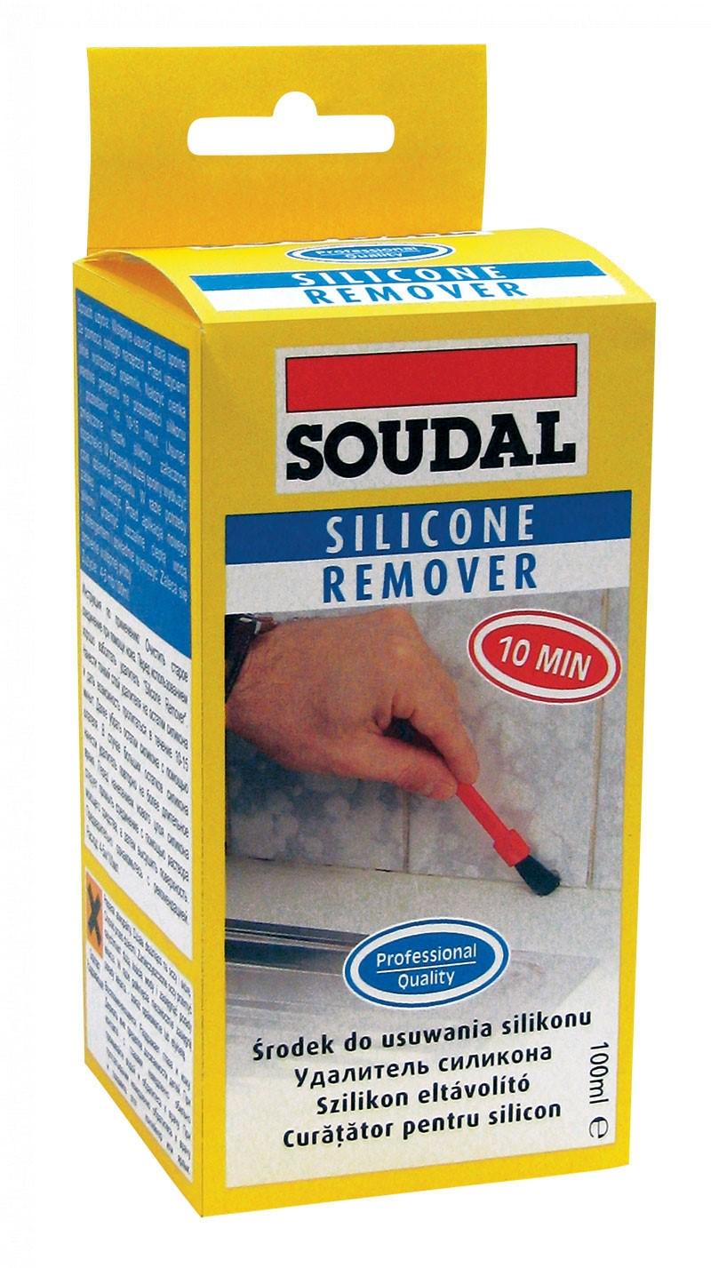 Антисиликон Silicone Remover Soudal 100 мл Желтый/Прозрачный (99900397)