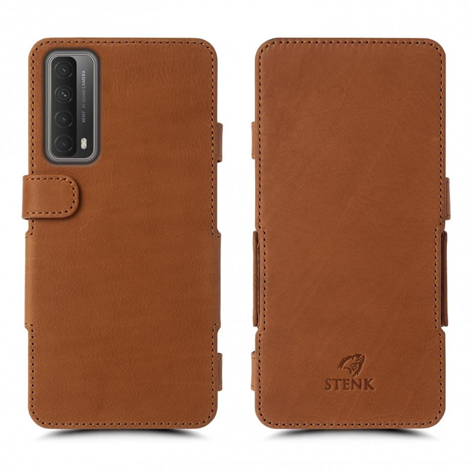 Чехол книжка Stenk Prime для HuaWei P Smart (2021) Camel (68123)