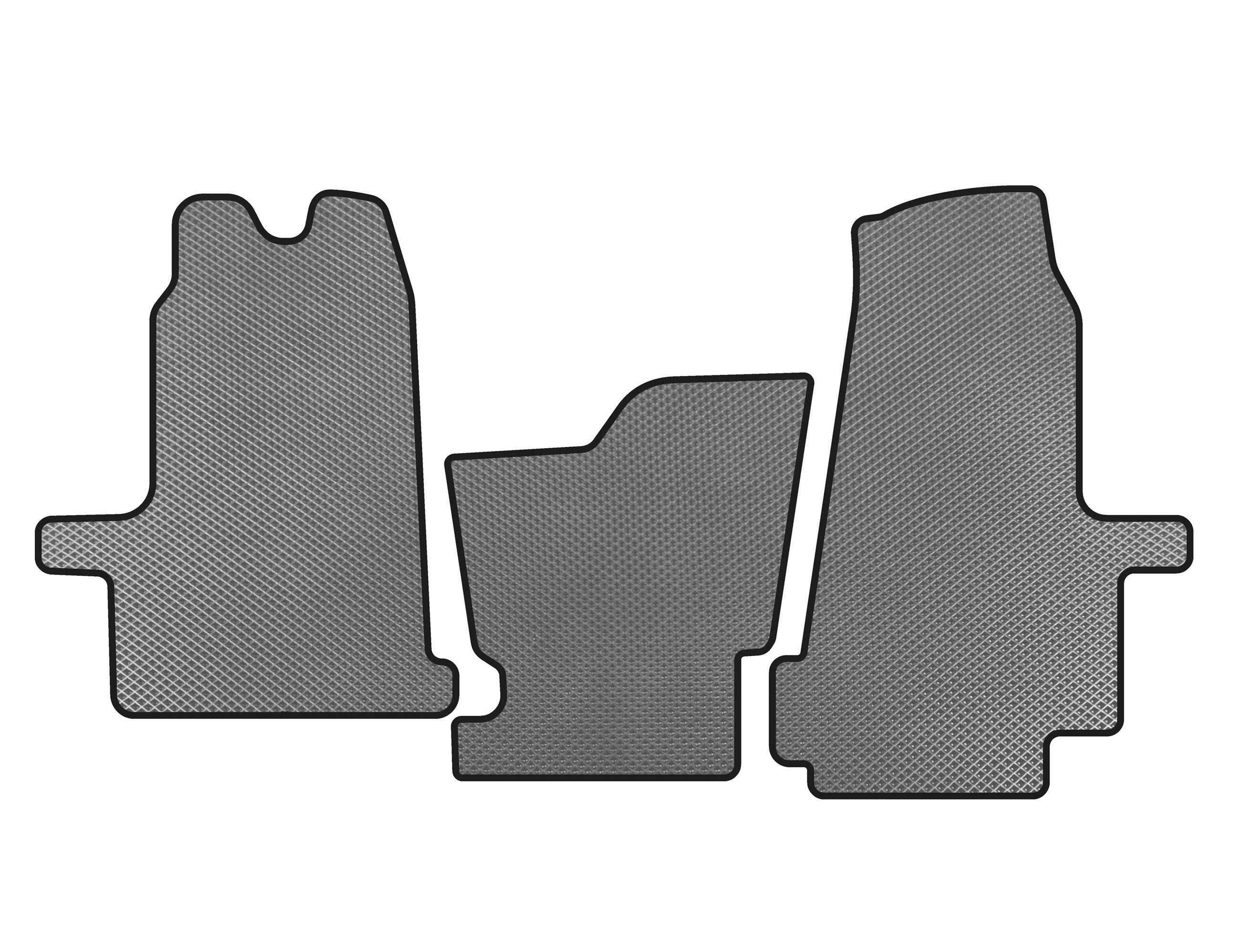 Коврики Digital Designs EVA 2000-2006 АКПП для Ford Transit 2000-2014 гг. этилвинилацетат Серый (143076)