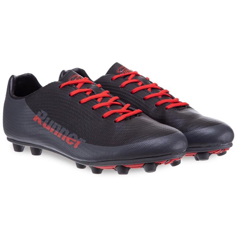 Бутсы OWAXX DRF2008-2 р. 39/25 см Черный/Серый (6936116103051)