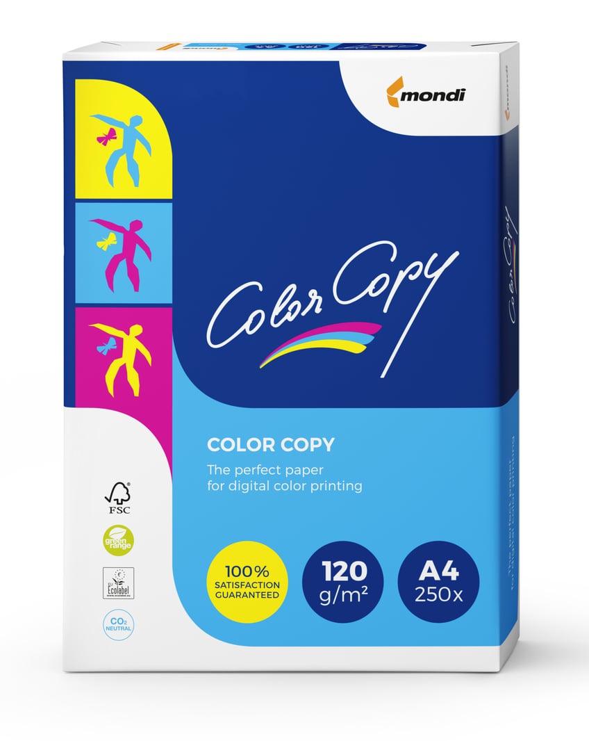 Папір офісний А4 Color Copy 250 арк 120 г/м2