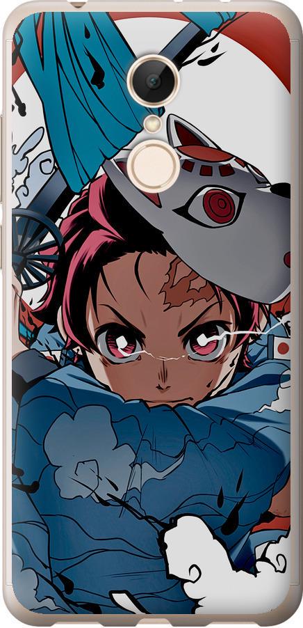 Чехол на Xiaomi Redmi 5 Танджиро Камадо (5574u-1350-42517)