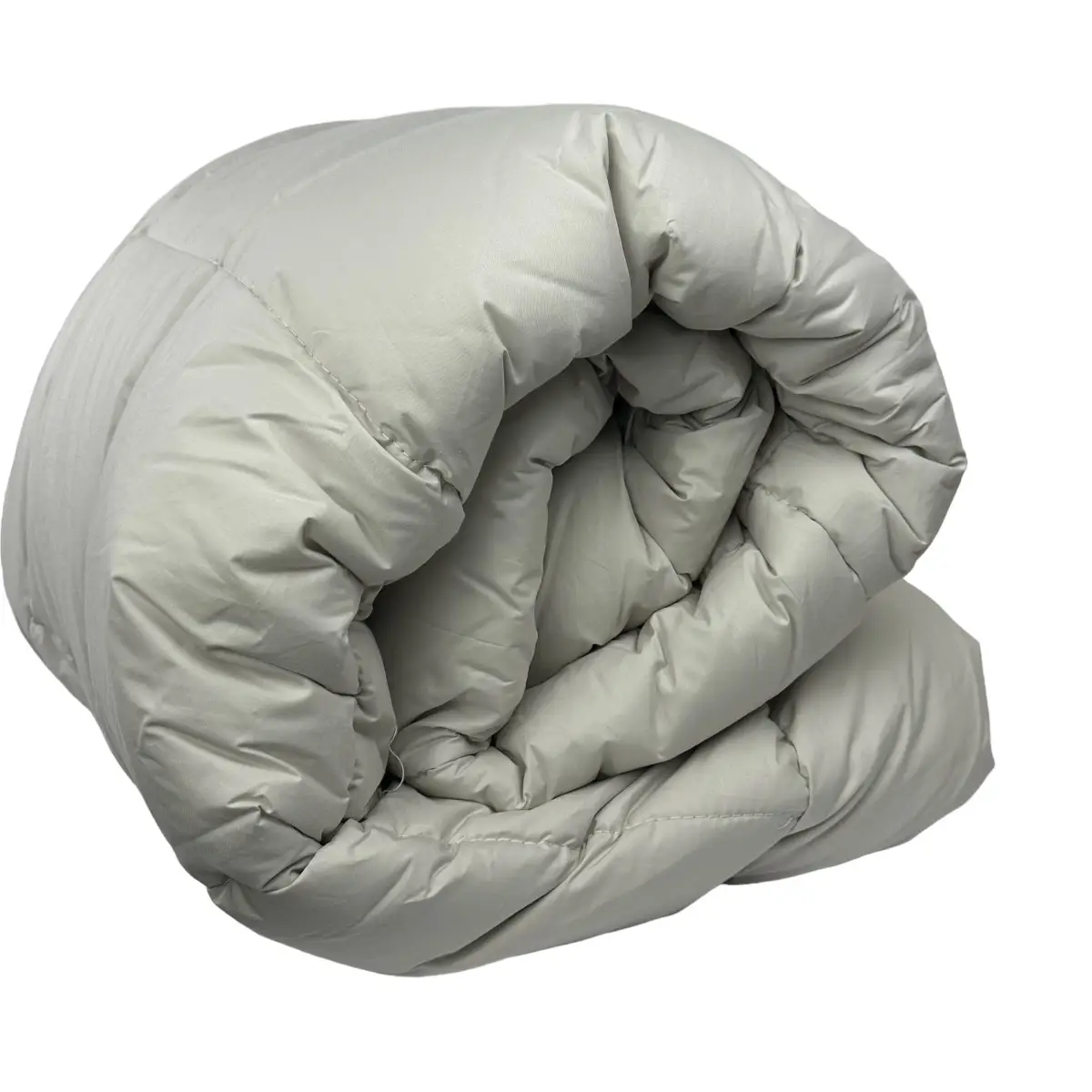 Одеяло двуспальное закрытое Arda 20360 лебединый пух 175х215 см Серый (8-6-4627553)