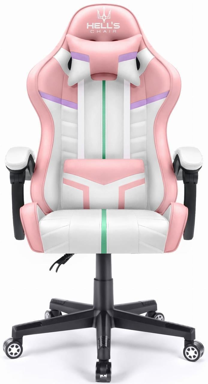 Компьютерное кресло Hell's Chair HC-1004 Rainbow Pink