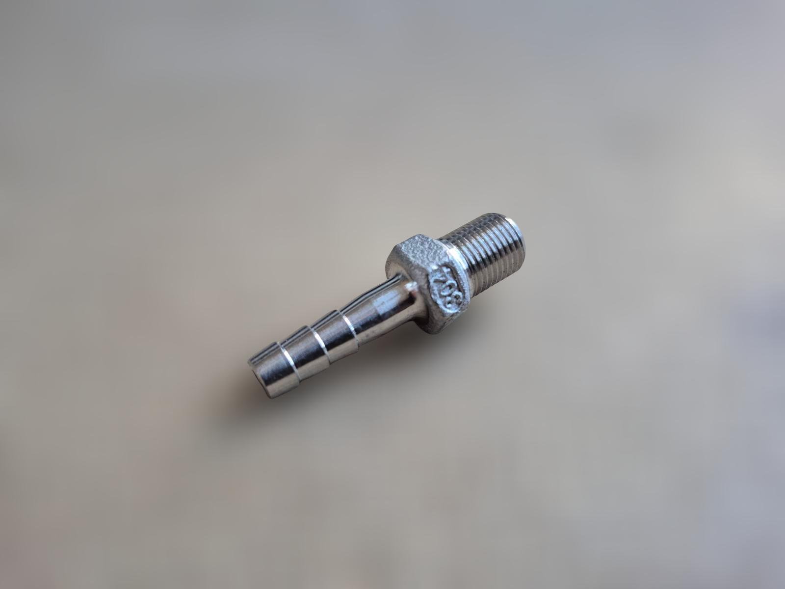 Штуцер шланговий різьбовий DN6 AISI304 BSPP Class-150 ялинка н/ж сталь ЗР 6 мм 1/8" (29203154) - фото 8 Штуцер шланговий різьбовий DN6 AISI304 BSPP Class-150 ялинка н/ж сталь ЗР 6 мм 1/8" (29203154) - фото 8