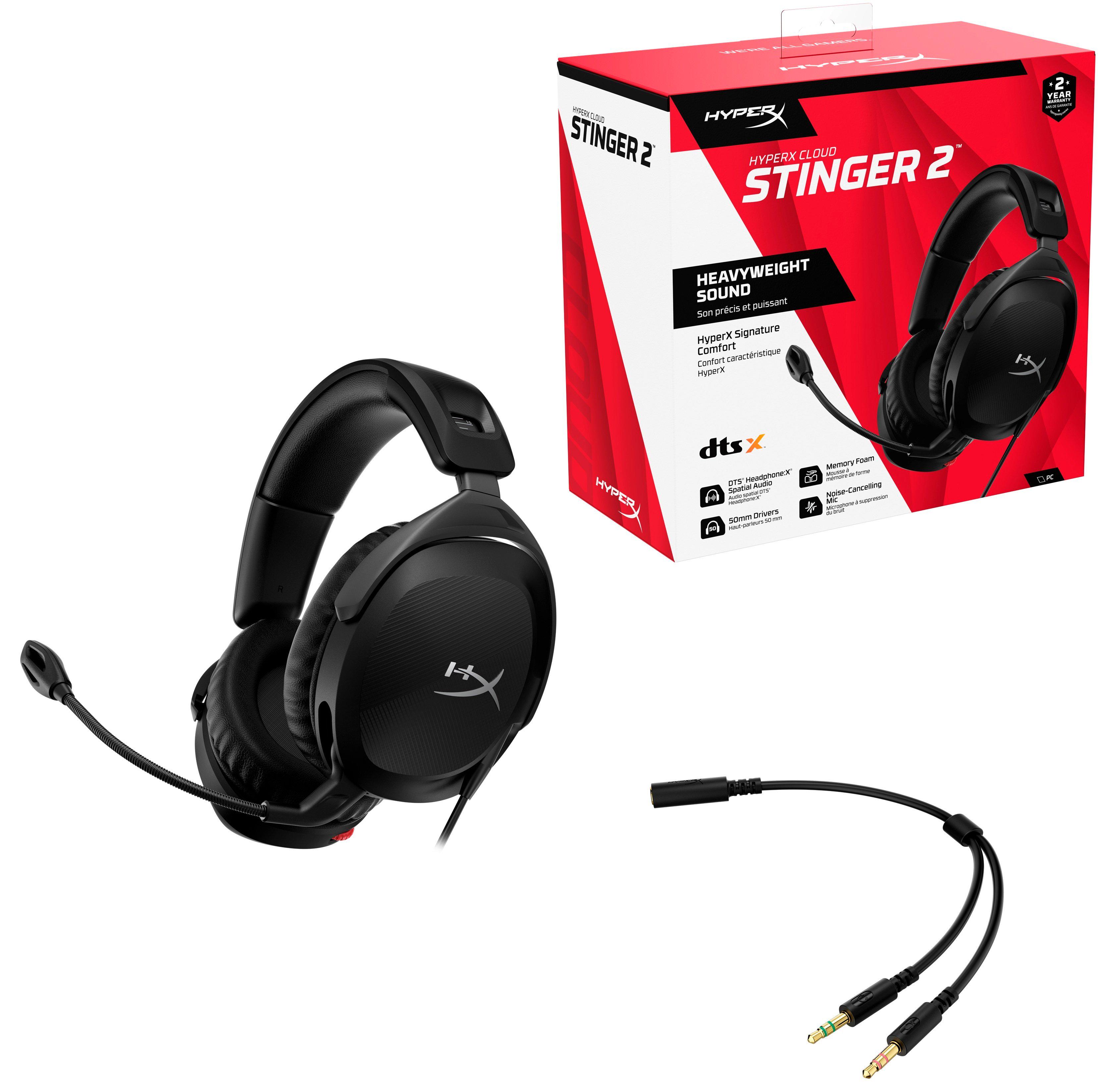 Гарнітура HyperX Cloud Stinger 2 накладна мікрофон 3,5 мм Чорний (630939) - фото 8