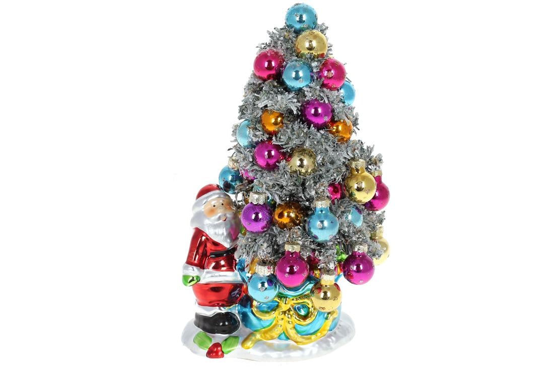 Декоративная композиция BonaDi Санта с елочкой (RM4-175)