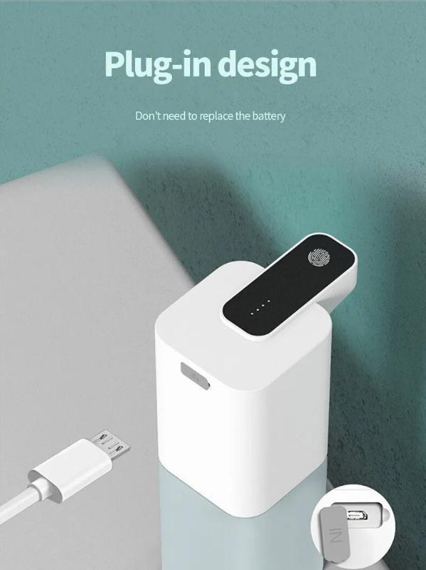 Дозатор для жидкого мыла P5 Type-C 400 мл White (25043155) - фото 2 Дозатор для жидкого мыла P5 Type-C 400 мл White (25043155) - фото 2