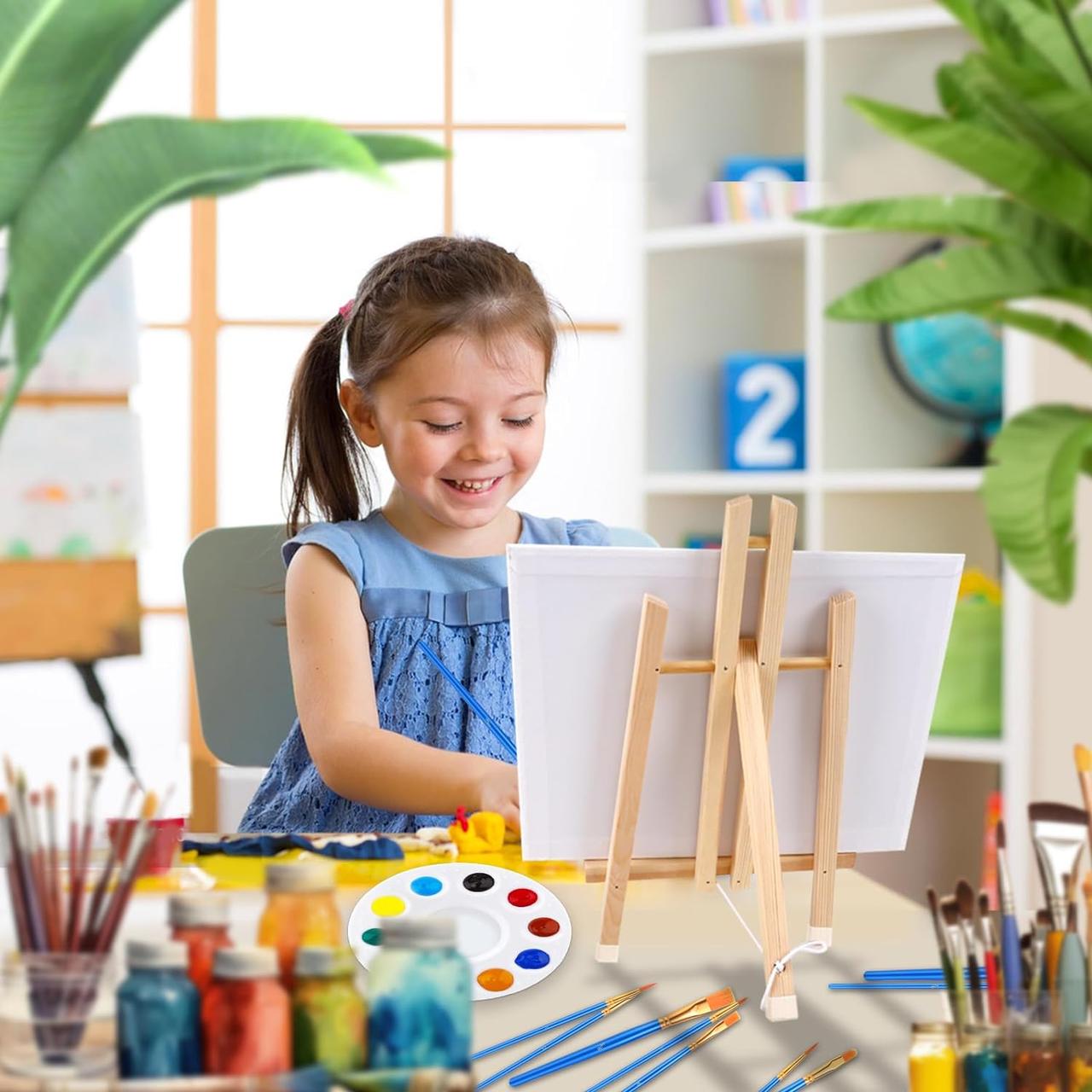 Мольберт дерев'яний мольберт 3 шт. - фото 6 Мольберт дерев'яний мольберт 3 шт. - фото 6