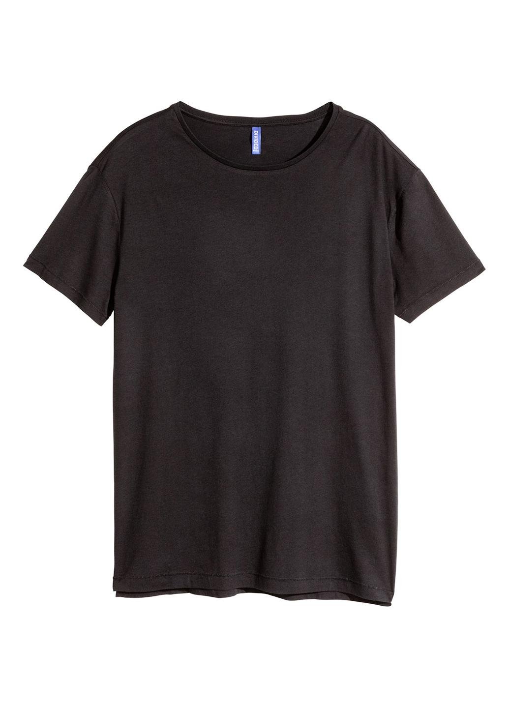 Футболка H&M XS Черный (371153b50)
