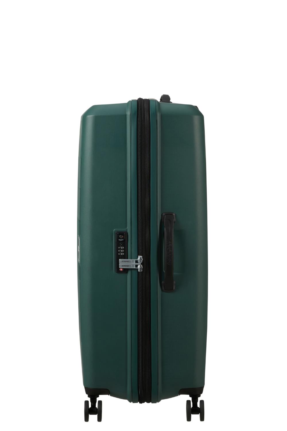 Чемодан American Tourister AEROSTEP 77x50x29/32 см Зеленый (MD8*04003) - фото 3