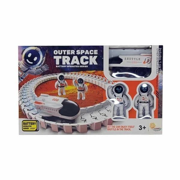 Космічний трек Outer Space Track зі звуковими ефектами та світлом (LT243177) Космічний трек Outer Space Track зі звуковими ефектами та світлом (LT243177)