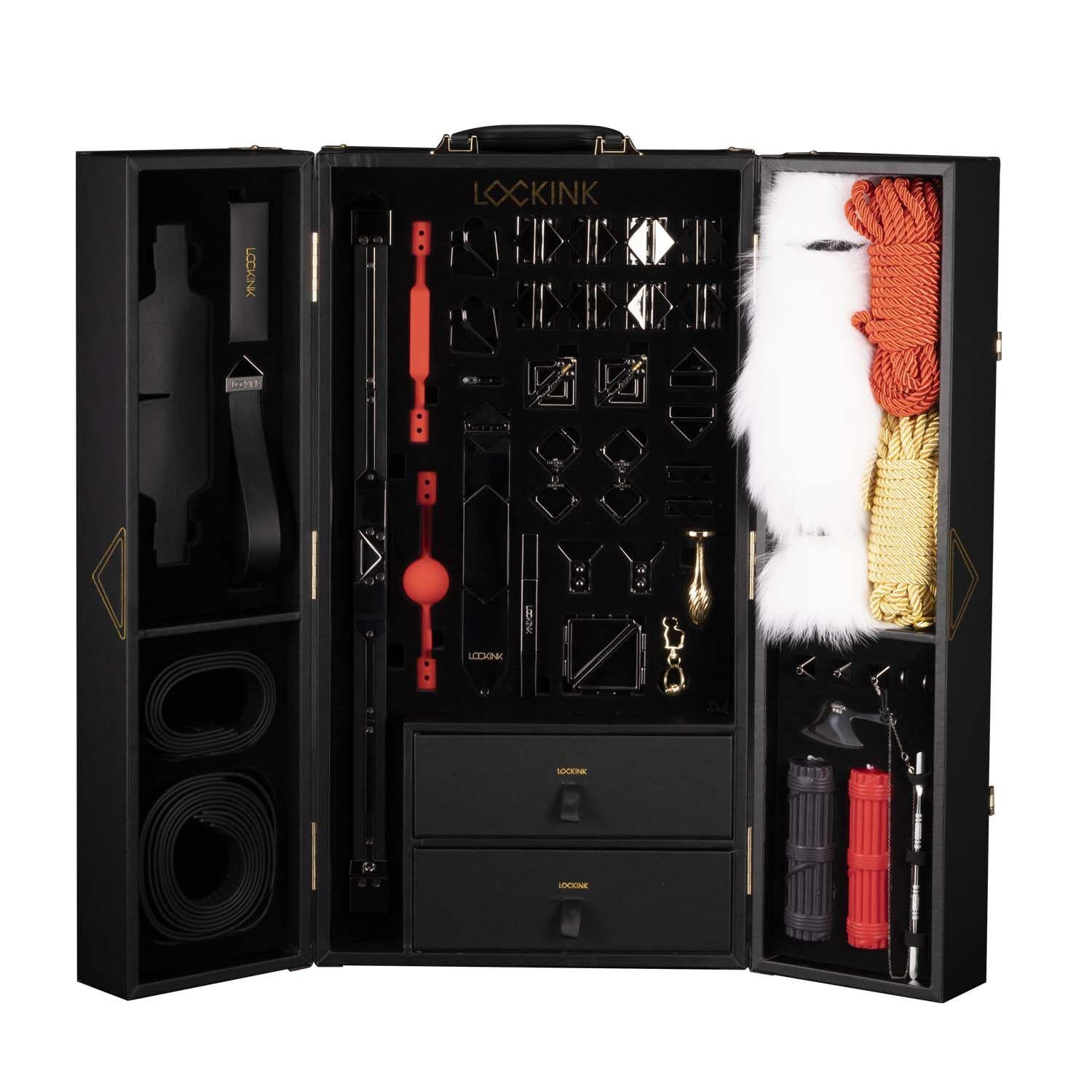Набор БДСМ LOCKINK All-in-1 BDSM Play Kit-Black Color