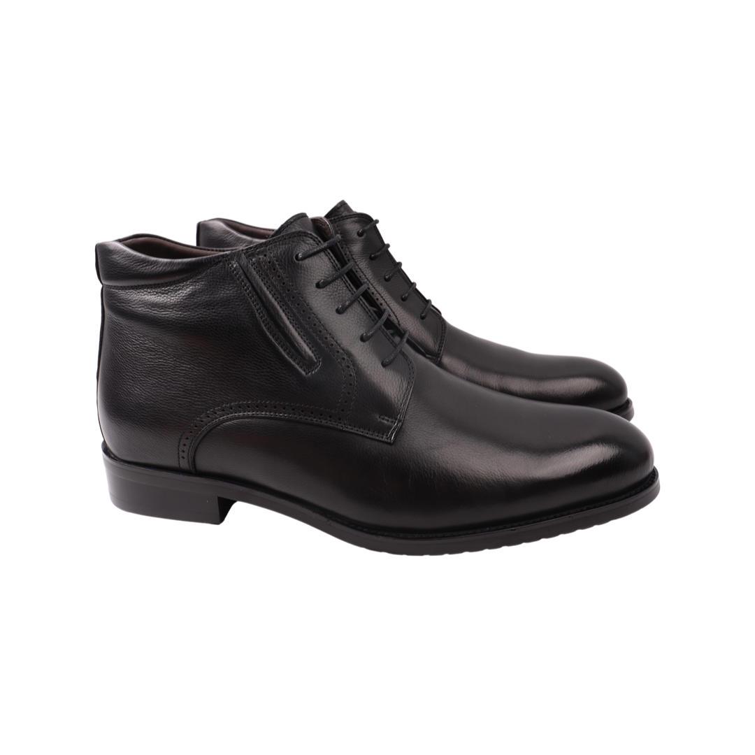 Ботинки мужские Lido Marinozi из кожи р. 40 Черный (222-22ZH)