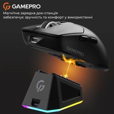 Компьютерная мышка GamePro Genesis Airmaster Bluetooth/USB Black (GM167B) - фото 5