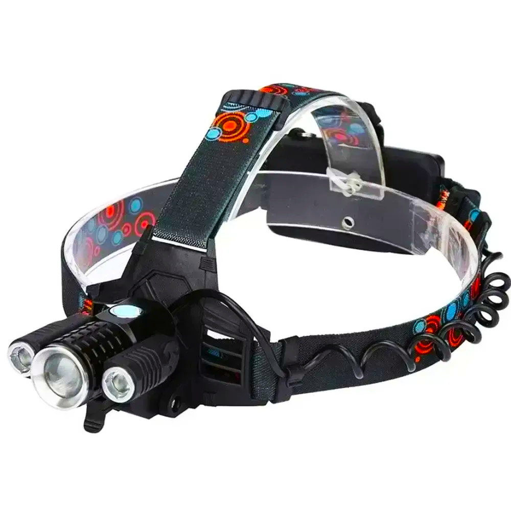 Фонарик налобный W602-T6 аккумуляторный (234566245)