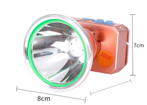 Ліхтар налобний 500 W 3600 mAh (1361) - фото 2 Ліхтар налобний 500 W 3600 mAh (1361) - фото 2