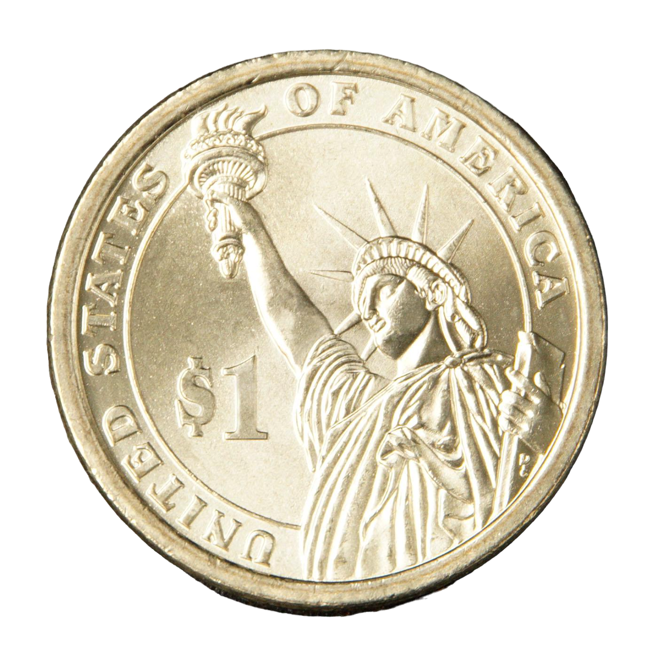 Коллекционная монета США 2008 года 1 доллар Эндрю Джексон UNC