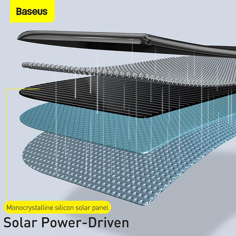 Тримач на кермо велосипеда BASEUS Smart Solar Power Wireless Cycling Electric Holder IP54 4,7-6,7" (554448) - фото 7