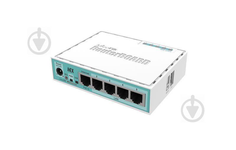 Маршрутизатор MikroTik RouterBOARD RB750GR3 hEX (880MHz/256Mb, 5х1000Мбит, PoE in) - фото 2