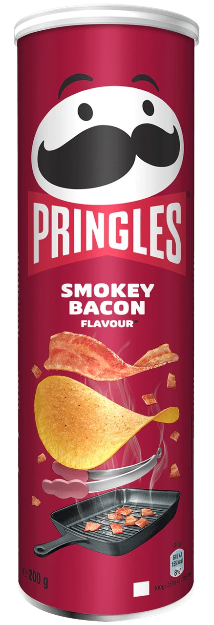 Чипсы Pringles Smokey Bacon 200 г (1657531216)