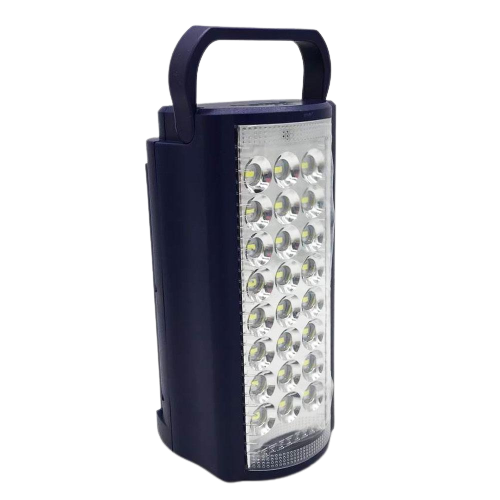 Аварійний світлодіодний ліхтар ALMANA ALMANA KP-6324 24 LED з Power bank Синій - фото 3